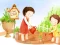 Игра Cartoon Childrens Day Puzzle онлајн