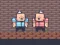 Игра 2 Player Red Blue Pirates онлајн