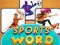 Игра Sports Word Puzzle онлајн
