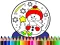 Игра Back To School: Christmas Coloring Book онлајн