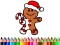 Игра Back To School: Christmas Cookies Coloring онлајн