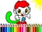 Игра Back To School: Monkey Coloring онлајн
