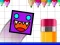 Игра Geometry Jump Sketchy онлајн