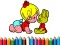Игра Back To School: Aby Girl Coloring онлајн