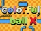 Игра Colorful ball X онлајн