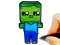 Игра Easy Kids Coloring Mineblox онлајн