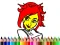 Игра Back To School: Cute Girl Coloring онлајн