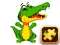 Игра Aligator Puzzle онлајн