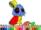 Игра Back To School: Rabbit Coloring Book онлајн