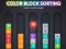 Игра Color Block Sorting онлајн