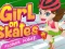 Игра Girl on Skates: Flower Power онлајн