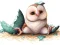 Игра Cute Owl Slide онлајн