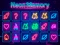 Игра Neon Memory онлајн