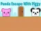 Игра Panda Escape With Piggy онлајн