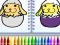 Игра Coloring Bunny Book онлајн