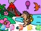 Игра Color By Code Volcano Hedgehog онлајн