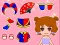 Игра Lovely Doll Dress Up Game онлајн