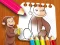 Игра Curious George Coloring Book онлајн