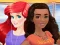 Игра Ariel and Moana Princess on Vacation онлајн