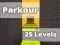 Игра Parkour 25 Levels онлајн