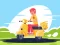 Игра City Scooter Rides Jigsaw онлајн