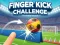Игра Finger Kick Challenge онлајн