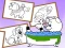 Игра Cartoon Coloring for Kids Animals онлајн