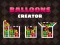 Игра Balloons Creator онлајн