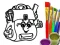 Игра Back To School: School Bag Coloring Book онлајн