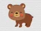 Игра Cartoon Bear Puzzle онлајн