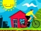 Игра Bicycle Drivers Puzzle онлајн