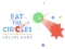 Игра Eat the circles Colors Game онлајн