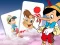 Игра Pinocchio Memory card Match онлајн