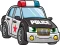 Игра Cartoon Police Cars Puzzle онлајн
