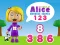 Игра World of Alice Numbers Shapes онлајн