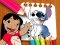 Игра Lilo and Stitch Coloring Book онлајн