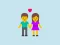 Игра Love match Compatibility test онлајн