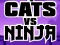 Игра Cats Vs Ninja онлајн