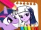 Игра Equestria Girls Coloring Book онлајн