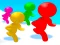 Игра Stickmen Color Run Switch онлајн