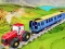 Игра Chain Tractor Train Towing Game 3D онлајн