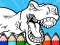 Игра Coloring Dinos For Kids онлајн