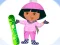 Игра Dora Ski Winter Dressup онлајн