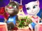 Игра Talking Tom and Angela Coloring онлајн