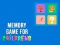 Игра Memory Game for Childrens онлајн
