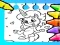Игра Magical Unicorn Coloring Pages онлајн