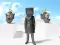 Игра Skibidi Toilet Parkour run онлајн