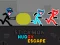 Игра Stickman Huggy Escape онлајн