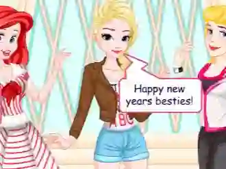 Игра Princess New Years Resolutions онлајн