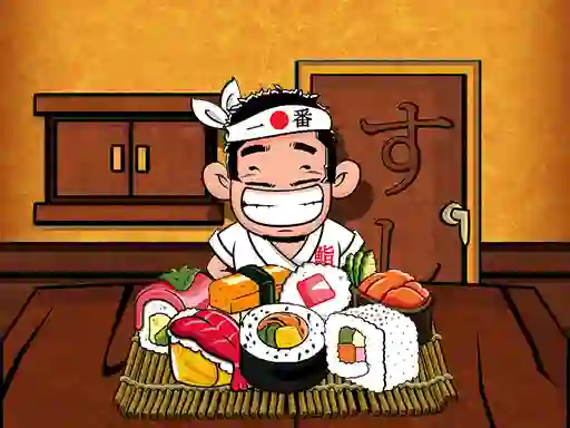 Игра Sushi Matching онлајн